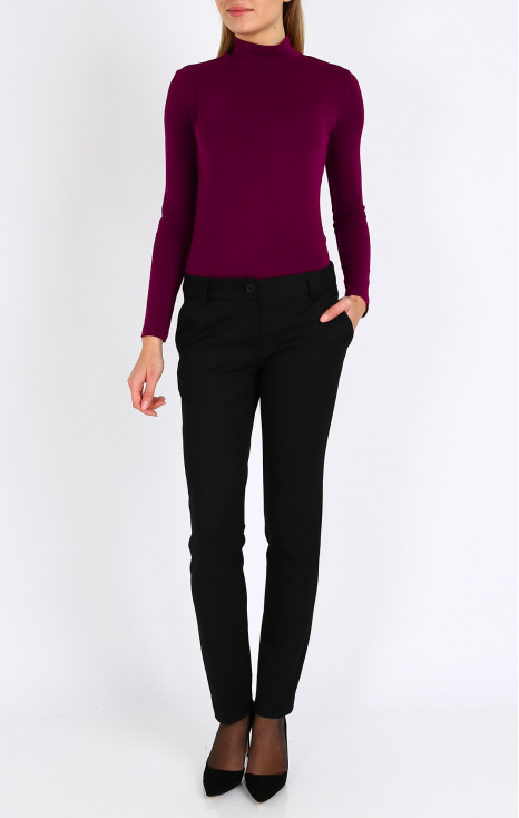 Slim Trousers in Black