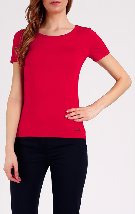 Short sleeve top with logo