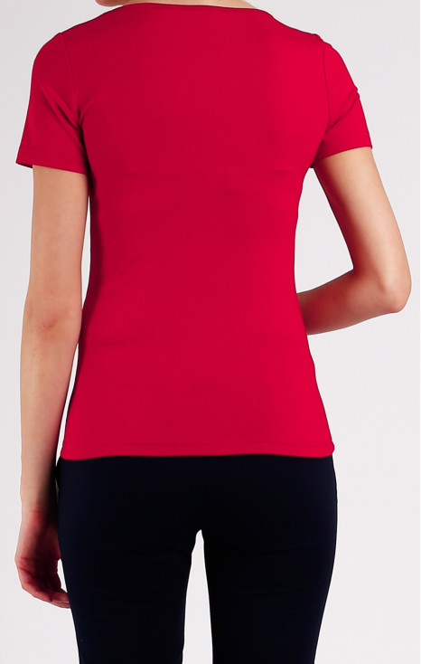 Short sleeve top with logo