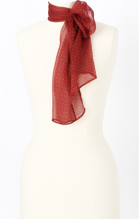 Natural silk scarf