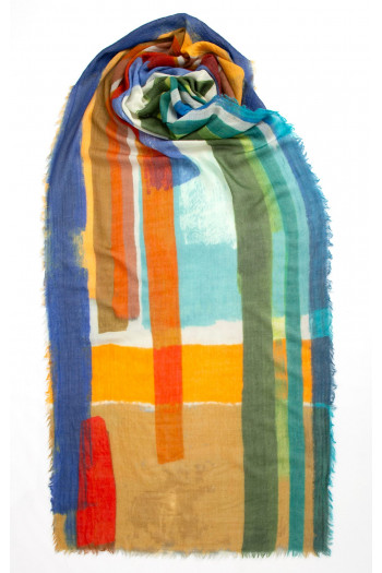 Magnifică moale și caldă eșarfă cu desing authentic din lână fină [1]