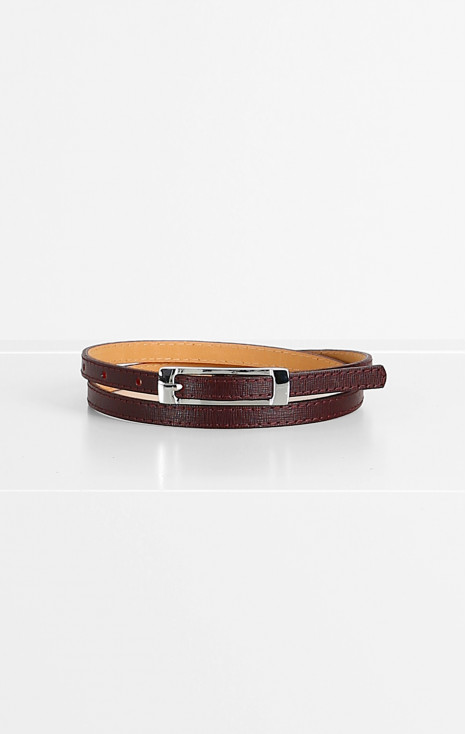 Genuine leather belt