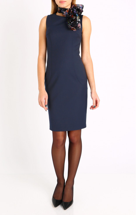 A-line sleeveless dress