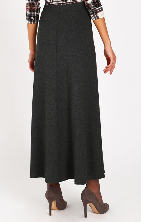 Grey maxi skirt
