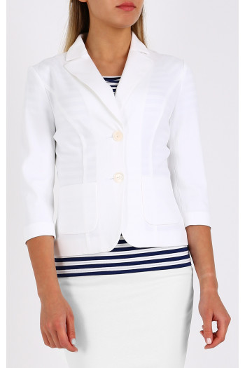 Elegant jacket with 3/4 sleeves