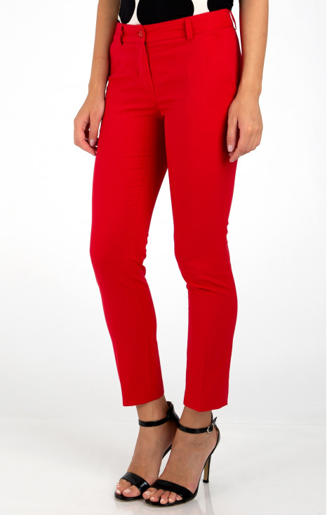 Slim Trousers with Pockets