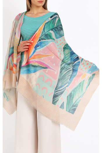 Cotton-modal scarf [1]