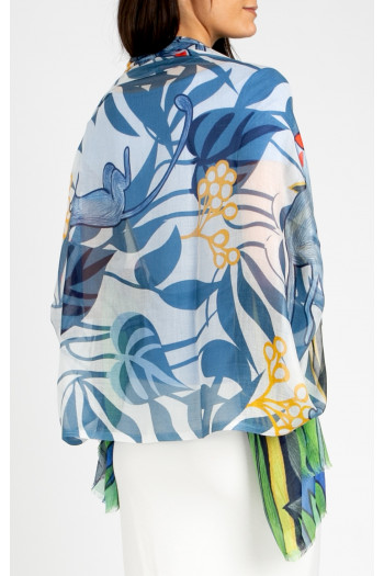 Silk-modal scarf [1]