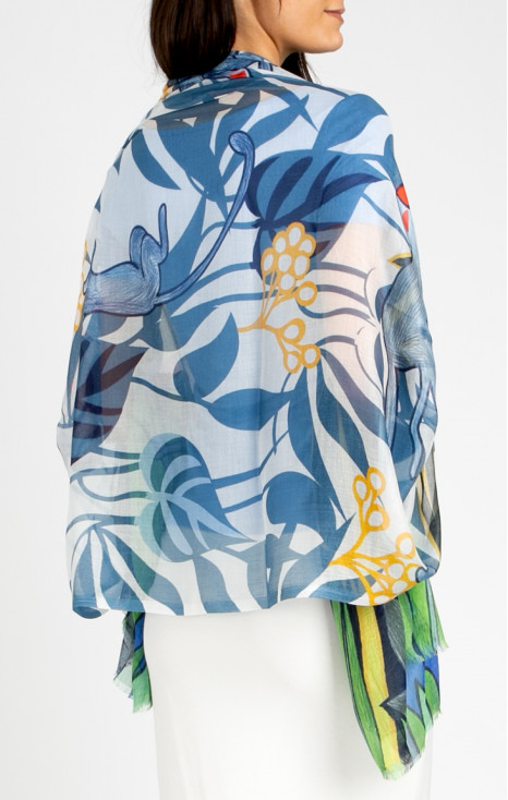 Silk-modal scarf [1]