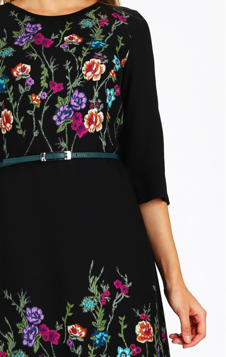 Floral printed dress