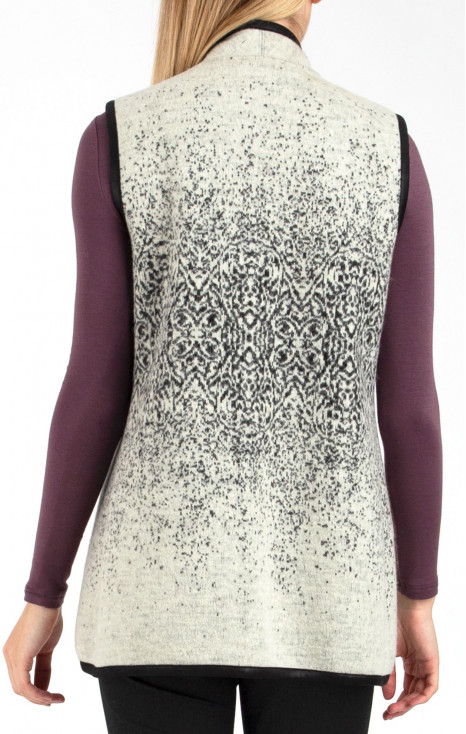 Long wool cardigan [1]