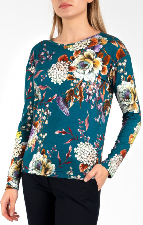 Bluză &icirc;n siluetă liberă