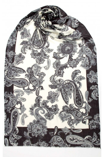 Magnifică moale și caldă eșarfă cu desing authentic din lână fină [1]