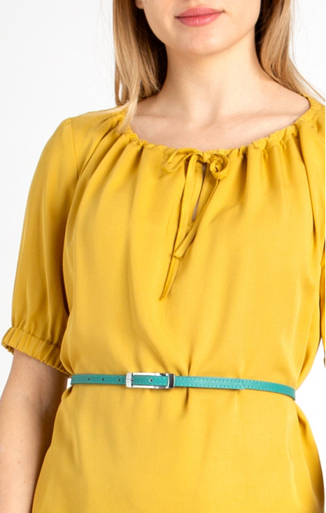 Attractive loose silhouette blouse