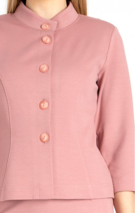 Elegant short jacket in Pink