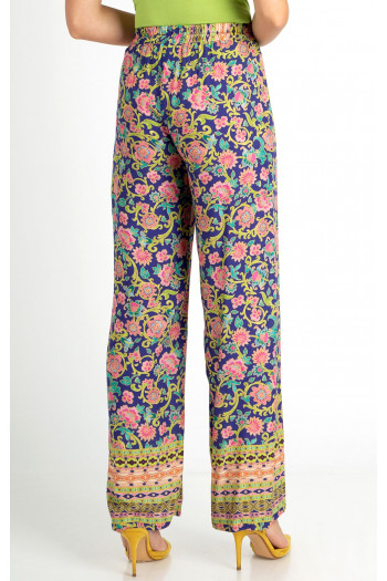 Loose-fit Trousers with Print [1]