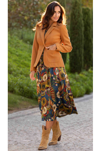 Sacou elegant, de culoare Golden Nugget [1]