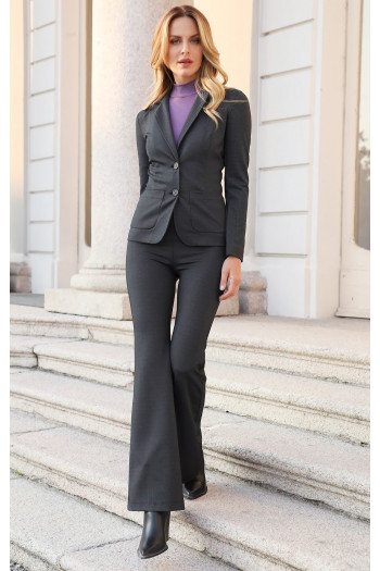 Sacou elegant dintr-un material de tricot mulat cu puncte delicate [1]