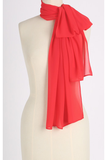 Eșarfă ușoară și vaporoasă de culoare Paradise Pink