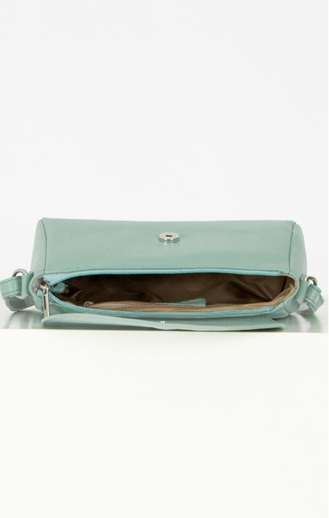 Daphne Leather Crossbody Bag – Granite Green [1]