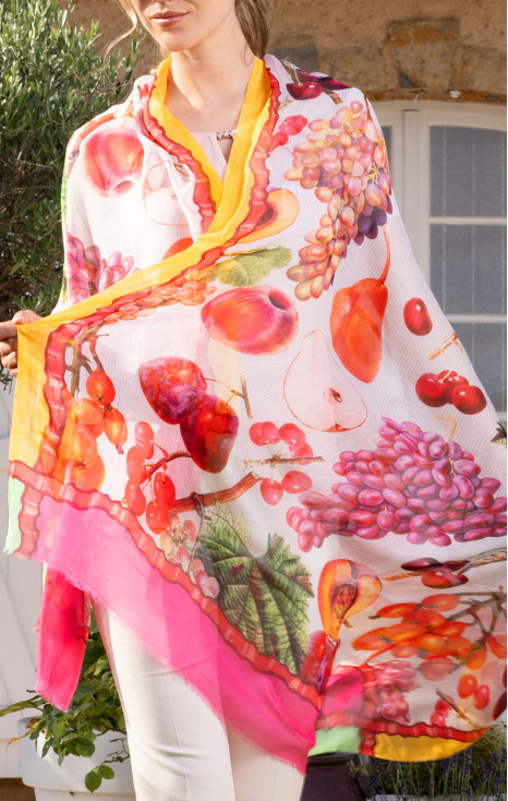 Eșarfă – natură moartă cu fructe fresh  [1]