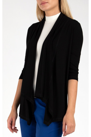 Cardigan negru din tricot