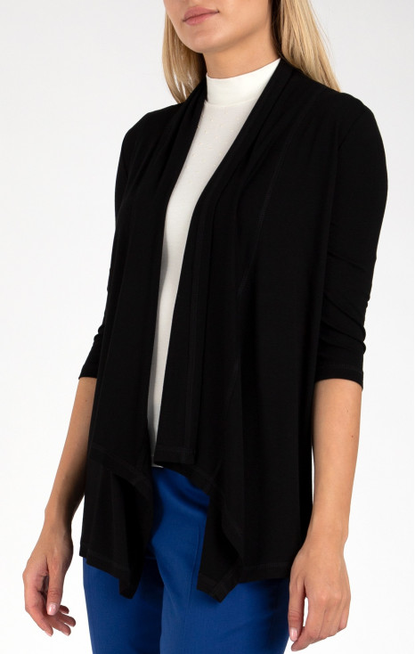 Cardigan negru din tricot