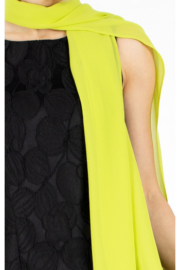 Eșarfă fină dintr-un material vaporos, de culoare Wild Lime [1]