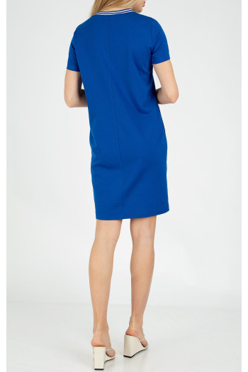 Rochie de zi din tricot de înaltă calitate într-o nuanță rafinată Royal Blue [1]