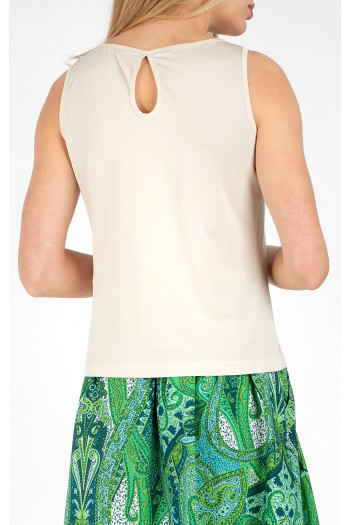 Bluză din jerseu luxos în culoarea Summer Sand [1]