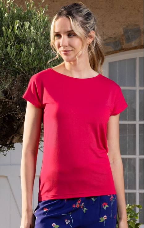 Bluză sport-elegantă de culoare Raspberry Wine