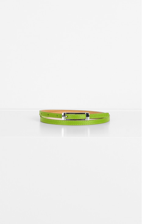 Slim Genuine Leather Belt &ndash; Kiwi