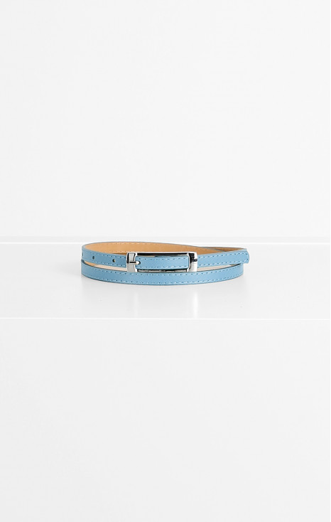 Slim Genuine Leather Belt &ndash; Skyway