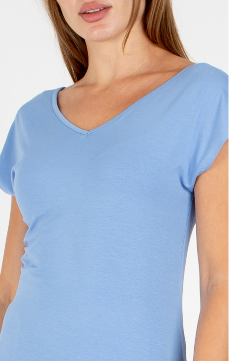 Bluză de vară din tricot &icirc;n culoarea Sky Blue