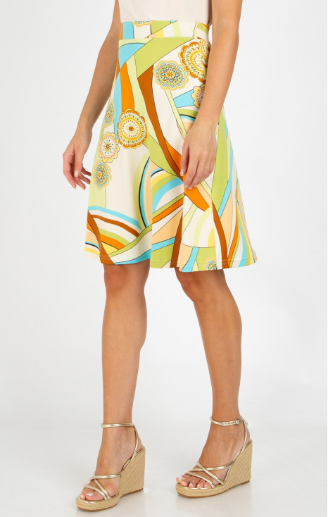 Printed Jersey Skirt &ndash; Summer Vibe