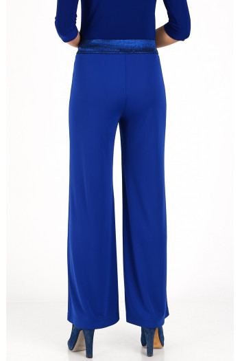 Pantaloni din tricot, în culoarea Magnetic Blue [1]