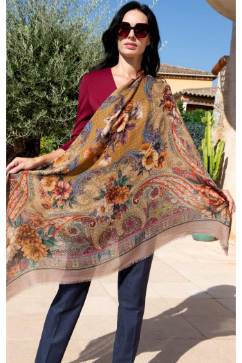 Vintage Floral Tapestry_SH-WP-34-WOOL MODAL