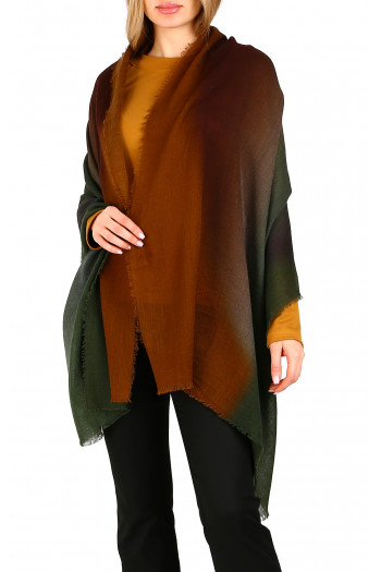 Wool and modal scarf - Urban Colorful Sunset