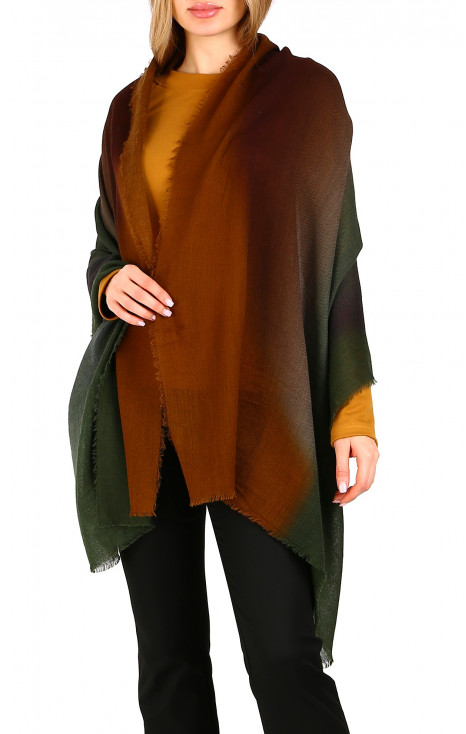 Wool and modal scarf - Urban Colorful Sunset