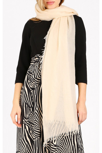 Fular delicat din lână, Cream Vanilla Dream