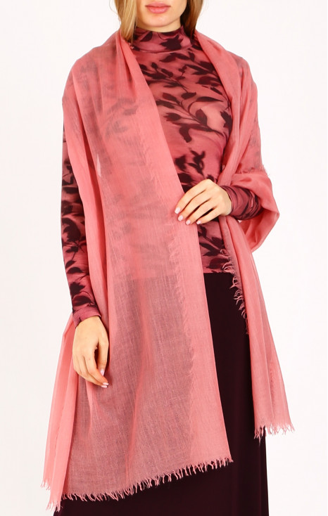 Premium New Wool Scarf &ndash; Rose Whisper