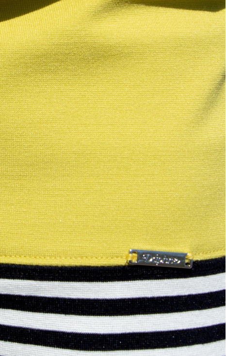Bluză din tricot dens Lime & Stripes