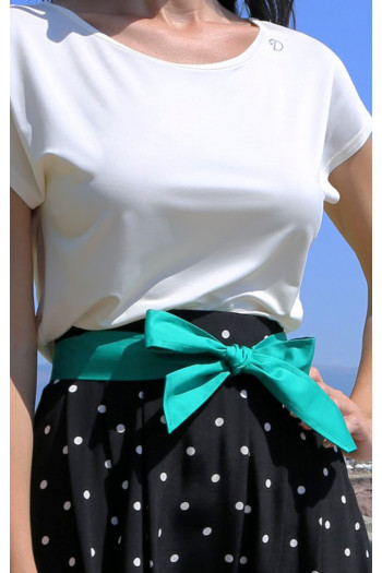 Cotton Tie Belt – Emerald