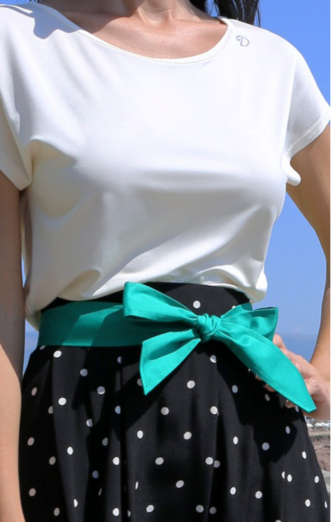 Cotton Tie Belt – Emerald