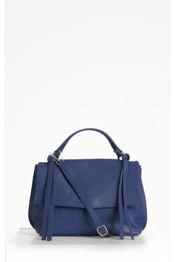 Daphne Leather Bag – Cobalt Blue