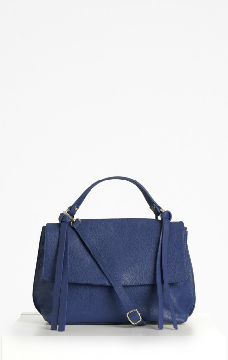 Daphne Leather Bag &ndash; Cobalt Blue