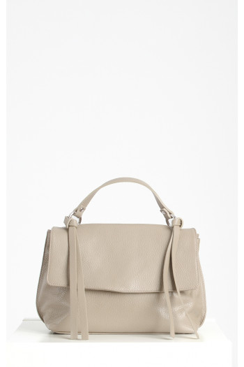 Daphne Leather Bag – Soft Beige