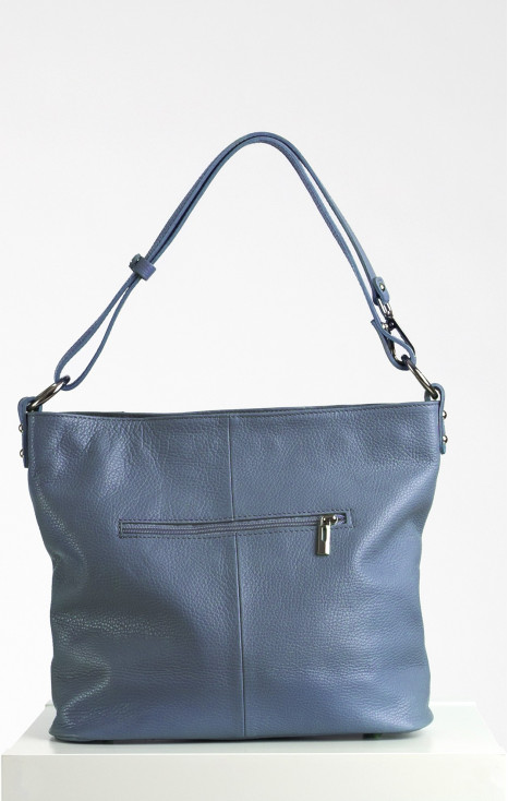 Daphne Leather Bag &ndash; Blue Heaven