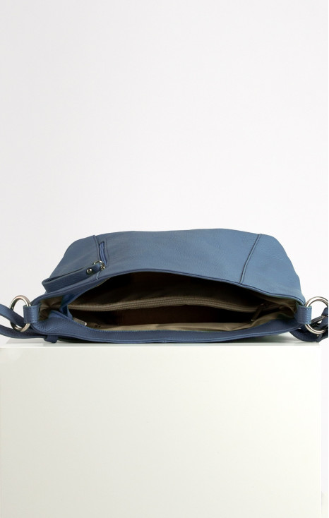 Daphne Leather Bag &ndash; Blue Heaven