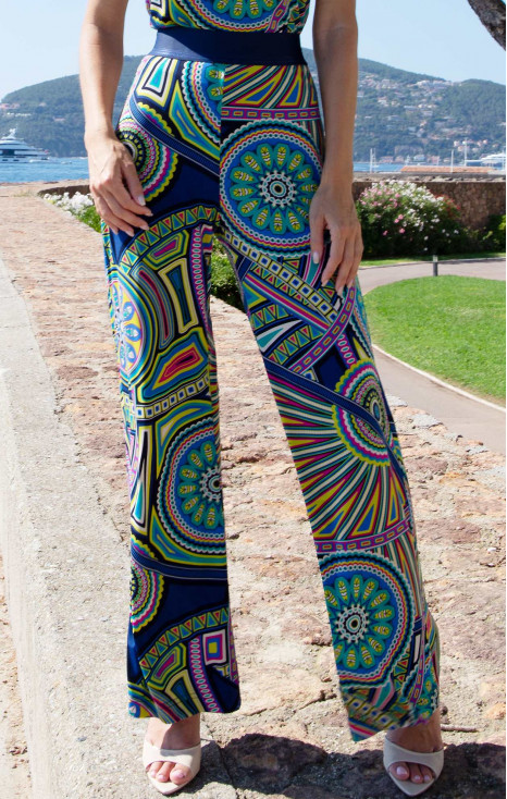 Wide-Leg Jersey Trousers – Kaleidoscope Dreams